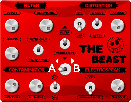 lfo beast effect pedal